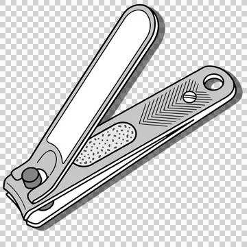 Nail clipper Иллюстрация