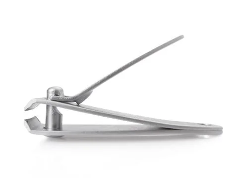 Nail clipper isolated on a white background Stock Photos