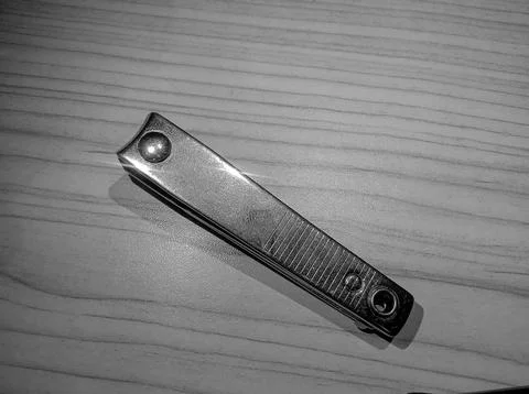 Nail clipper Stockfoto's