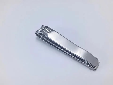 Nail clipper on white background 写真素材