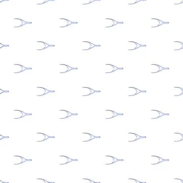 Nail cuticle nipper tool seamless pattern background Ilustração Stock