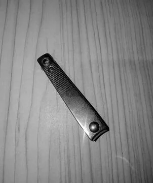 Nail cutter Stockfoto's