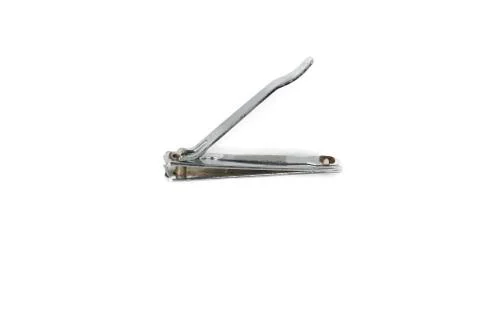 Nail cutting 스톡 사진