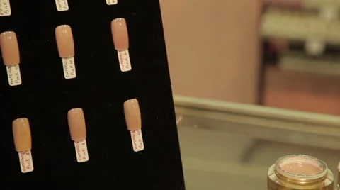 Nail design Stock Footage 45922062