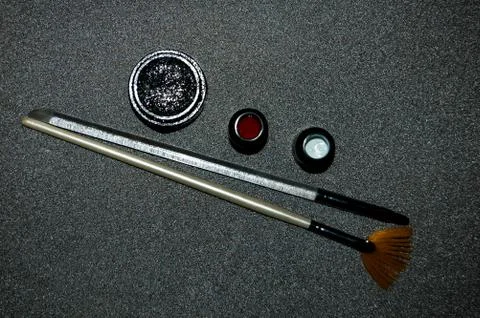 Nail design kit Stock Photos
