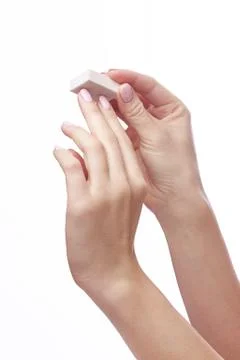 Nail file Foto stock