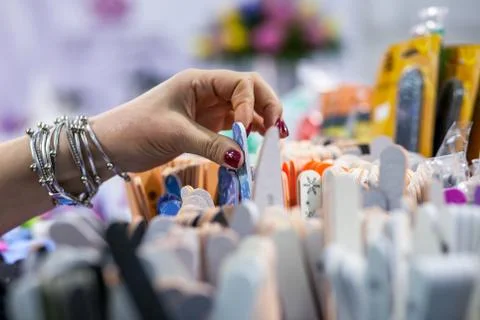 Nail files Stock Photos