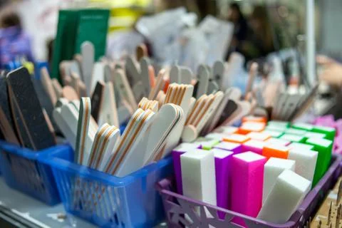 Nail files Stock Photos