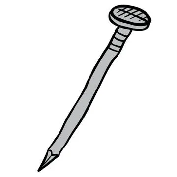 Nail Stock Illustration