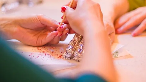 Nail Maker professional Stock Footage 72211364