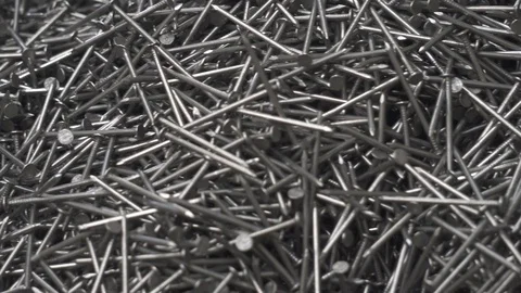 Nail Manufacturing Factory Stock-Footage 72982248