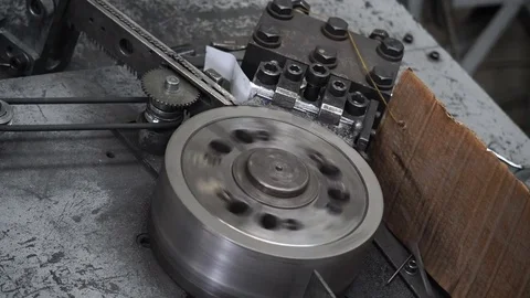 Nail Manufacturing Factory Stock Footage 72982296