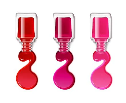 Nail Polish Blots Stock Illustration