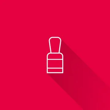 Nail polish bottle Stock Illustration