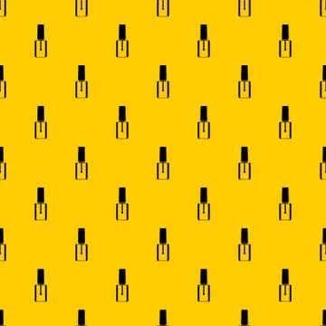 Nail polish bottle pattern vector Stock Illustration