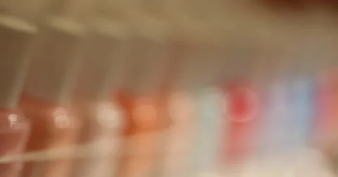 Nail Polish Close Up Rack Focus Stock Footage 57752797