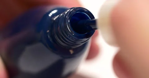 Nail polish 스톡 동영상 46042938