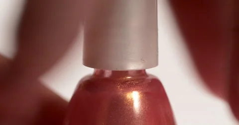 Nail polish 스톡 동영상 46044569