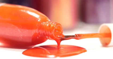 Nail polish Stock Footage 46044839