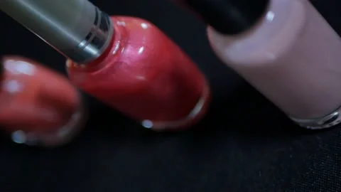 Nail Polish Stock Footage 136627464