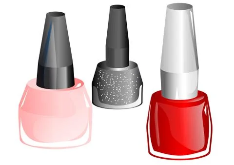 Nail polish Stock Illustration