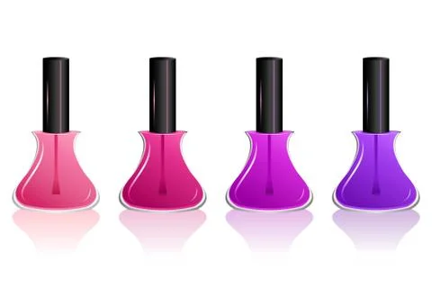 Nail polish Stock Illustration
