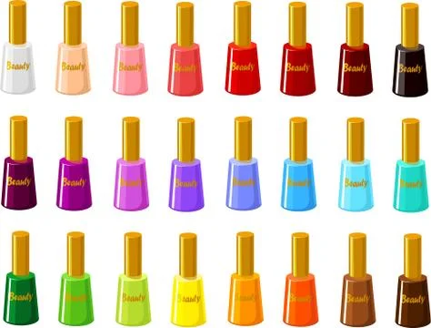 Nail polish Stock Illustration