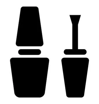 Nail Polish Lacquer Stock Illustration