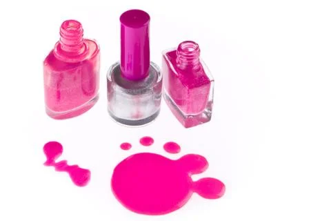 Nail polish Stock-Fotos