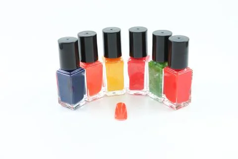 Nail polish Stock Photos