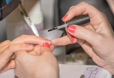 Nail polish Stock Photos