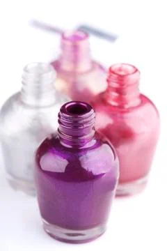 Nail polish Stock Photos