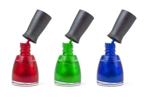 Nail polish Stock Photos