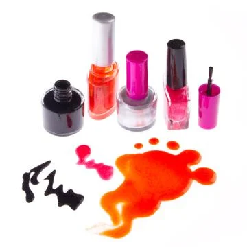 Nail polish Stock Photos
