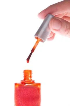 Nail polish Stock Photos