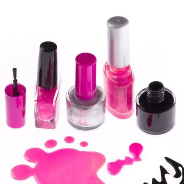 Nail polish Stock Photos