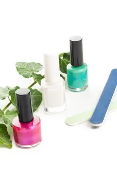 Nail polish Stock Photos