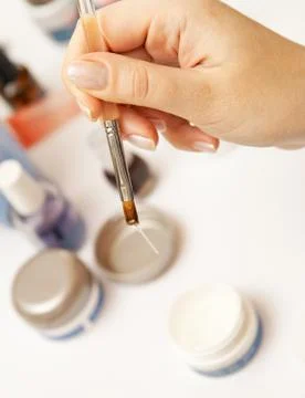 Nail polish Stock Photos