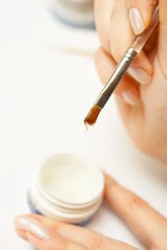 Nail polish Stock Photos