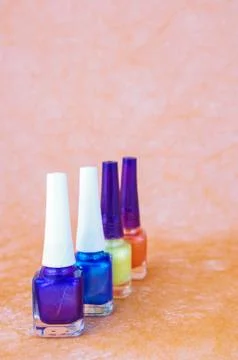 Nail polish 스톡 사진