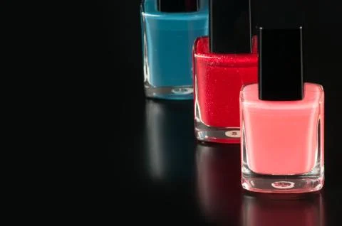 Nail polish Stock Photos