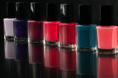 Nail polish Stock Photos