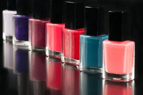 Nail polish Stock Photos