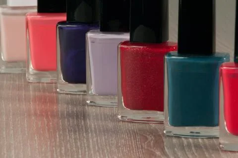 Nail polish Stock Photos