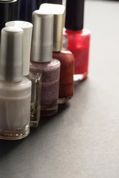 Nail polish. Foto stock