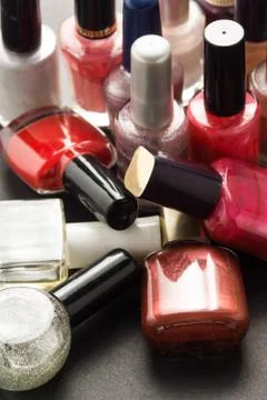 Nail polish. Stock Photos