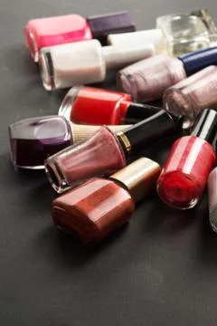 Nail polish. Stock Photos