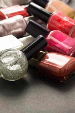 Nail polish. Stock Photos