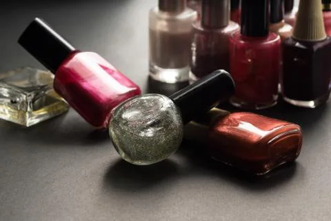 Nail polish. Stock Photos