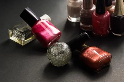 Nail polish. Stock Photos